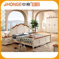 New design high quality king size american style bed